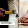 thumbnail image 3 of Tête de Marteau à Griffes à Double Fourche à Angle Droit en Acier à Haute Teneur en Carbone de 13 Oz - Construction Durable et Résistante à l'Usure avec Connexion de Poignée Sécurisée, Conception Efficace de Retrait de Clous à Double Type en V pour Surface en Béton, 3 of 7