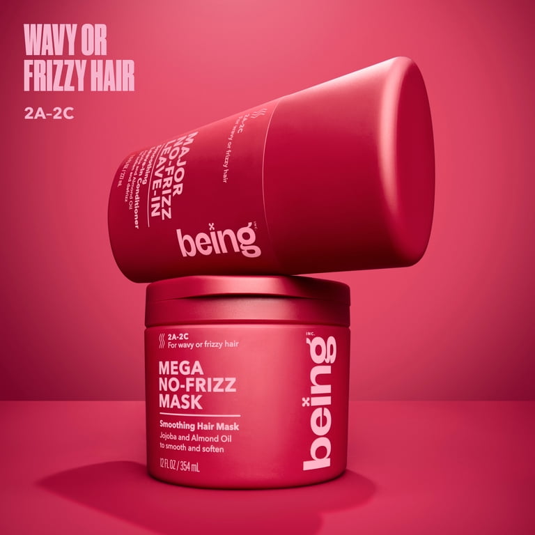being MAJOR NO-FRIZZ Smoothing Leave-In Conditioner with Jojoba