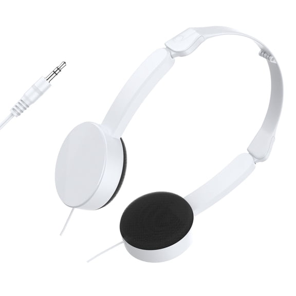 Kids Over Ear Headphones 3.5mm Connection, Foldable Lightweight for Easy Storage, Comfortable Wear for Boys and Girls