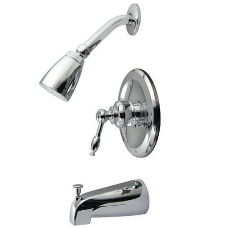 Kingston Brass Diverter Tub and Shower Faucet with Valve and