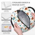 thumbnail image 3 of Fotbe Various Turtle Pattern Lunch Bag, Insulated Lunch Box, Small Leakproof Cooler Food Lunch Containers Reusable High Capacity Lunch Tote Bags for Work, Travel, Outdoor, 3 of 6