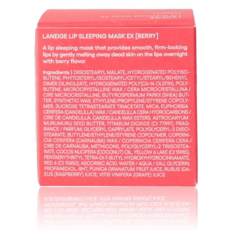 laneige lip sleeping mask ingredients hyaluronic acid vitamin c Laneige Lip Sleeping Mask, Berry, 0.7 oz
