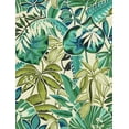 thumbnail image 1 of Caroline et Bettina Papier Peint Autocollant Feuilles Turquoise, 1 of 4