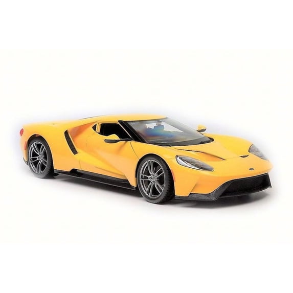 2017 Ford GT, Yellow - Maisto 31384YL - 1/18 Scale Diecast Model Toy Car