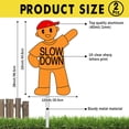 thumbnail image 2 of Señal de seguridad Shimeyao Slow Down Kids at Play, 40 x 30 cm, aluminio, 2 of 6