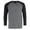 Black, variant on Thermal Underwear Raglan Sleeve Shirt (Men)