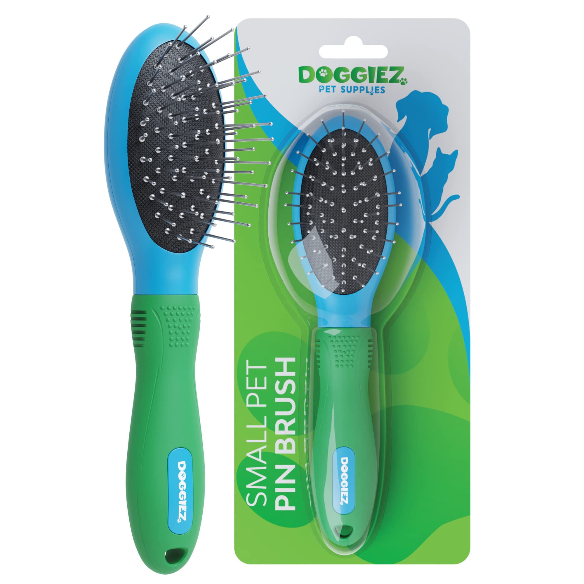Gentle Pin Brush for Small Dogs with Medium to Long Hair Ideal for Curly Fine Delicate Coats Perfect for Poodle Labradoodle Yorkshire Terrier and More Puppy and Dog Brush Walmart