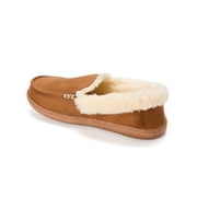 Dearfoams Cozy Comfort Men's Cuffed Moccasin Slippers