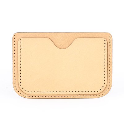 Credit Card Bag Leather Thin ID Bus Card Holder Cowhide Men Slim Purses Women Mini Wallets