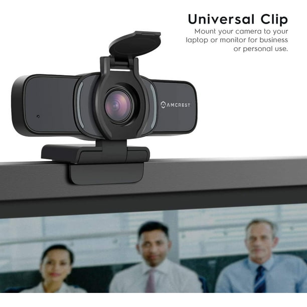 Amcrest ProHD Webcam with Privacy Cover, USB Webcam for Live