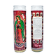 thumbnail image 2 of Veladora Virgen De Guadalupe Con Vaso de Vidrio Reutilizable Blanca Caja 3 Piezas Veladora México Virgen de Guadalupe, 2 of 4