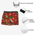 thumbnail image 6 of Balery X-mas and New Year Men's Boxer Briefs, Soft and Breathable Cotton Underwear with nylon Waistband-Small, 6 of 9