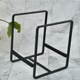 thumbnail image 4 of Estante para platos apilable Yuarrent organizador multifuncional de metal Blanco, 4 of 6