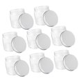 thumbnail image 4 of FUTUREORYY 8pcs Round Container With Lid Clear Jam Jar For Home Storage Solutions, 4 of 8