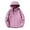 Hot Pink, variant on Sokhug Women Lightweight Waterproof Rain Jackets Hooded Hiking Travel Outdoor Raincoats Drawsting Windbreaker Trench Coat Purple