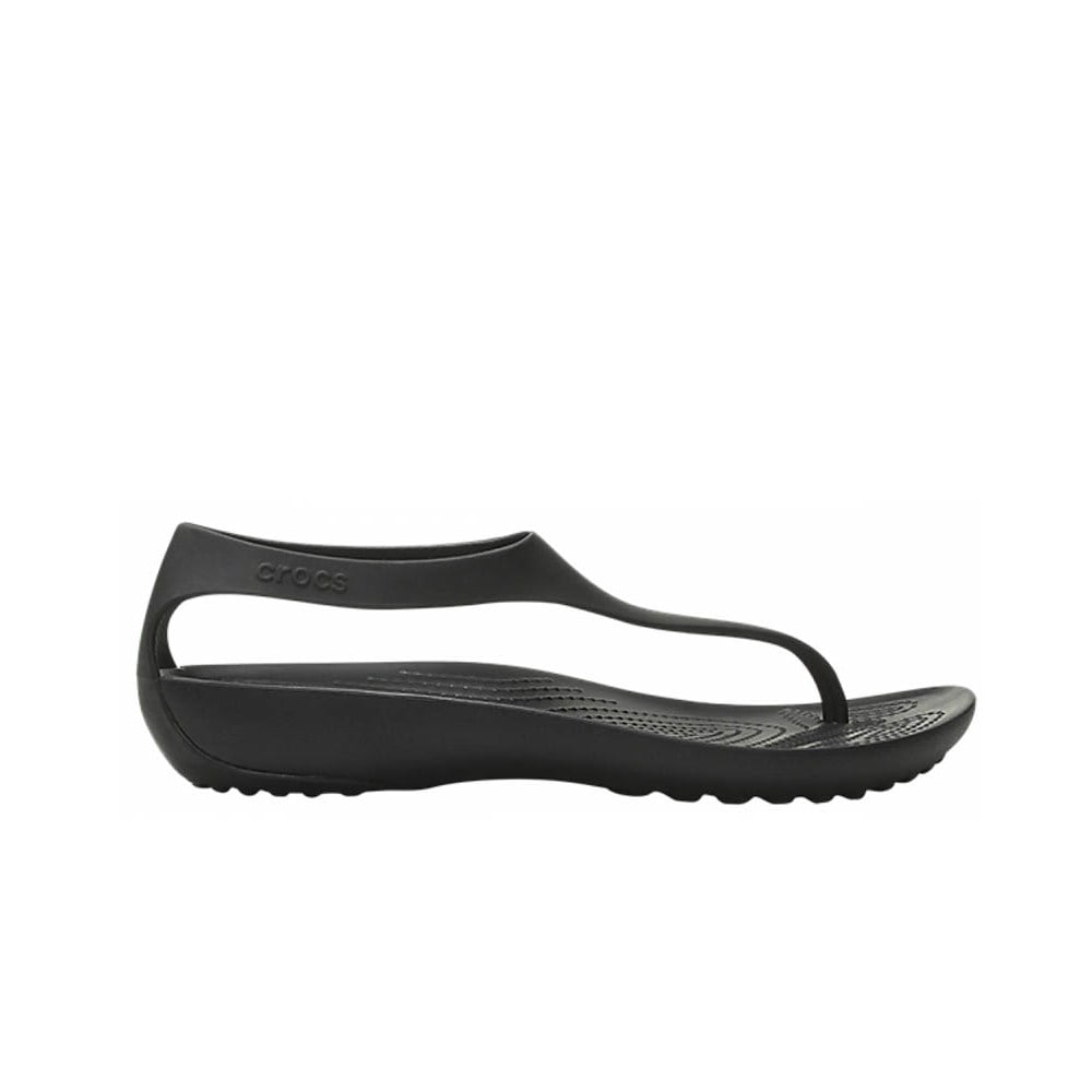 Crocs 205468 SERENA FLIP Ladies Summer Flexible Uppers Comfy Toe Post Sandals 