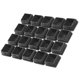 thumbnail image 3 of 25mm Square Tube Insert Caps 20 Pcs Plastic End Caps for 25x25mm Tubes, 3 of 5