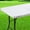 White, variant on Rectangle Vinyl Table Cloth, Elastic Fitted Flannel Backed Plastic Table Covers for 5 Foot Folding Tables, Waterproof for Picnic, Camping, Indoor and Outdoor ( 30 x 60 inch)