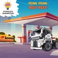 thumbnail image 5 of TEM Building Toys for Boys & Girls | 2 in 1 Remote Control Building Kit | Build a Semi -Truck/Cab Over | Early Learning Technic Building Blocks RC Kit, 5 of 8