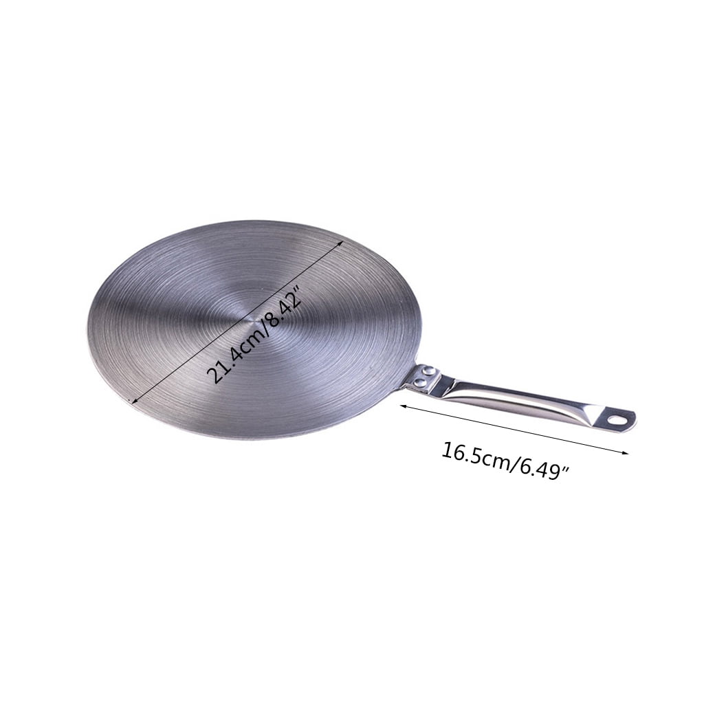 Oasiva Diffuser Plates for Electric Gas Stove Glass Induction Heat Diffuser with Handle