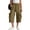 Brown #27, variant on Womens Capris with Pockets Loose Fit Casual Capri Pants Dressy Lightweight Ladies Baggy Cargo Pants for Hiking Beige, S