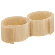 Rolyan Buddy Straps, 1" Hook and Loop Straps for Finger Injuries, Alternative to Finger Splint for Athletic Injuries, Stabilize Two Fingers with Separator in Between, Pack of 25 Strapping Tape
