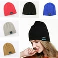 thumbnail image 6 of ZOELNIC Bluetooth Music Hat Soft Acrylic Beanie with Built-in Microphone and USB Charging, 6 of 9