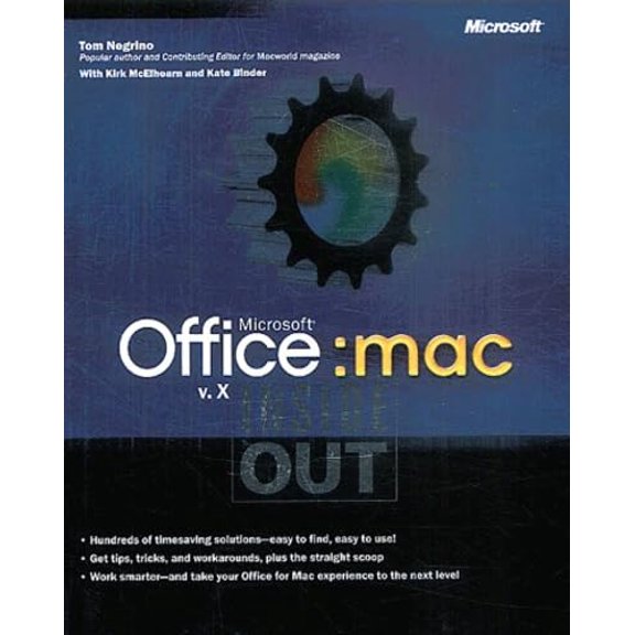 Pre-Owned Microsoft® Office v. X for Mac Inside Out (Paperback) 0735616280 9780735616288