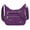 Purple, variant on Spencer Women Crossbody Handbag Waterproof Nylon Handbag Purse Bag Upgrade Roomy Multiple Pockets Messenger Satchel for Girls, Purple