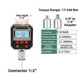 thumbnail image 2 of LED Digital Torque Wrench Adapter Torque Testing Instrument Electronic Torque Wrench Torque ,Widely Used, 2 of 6