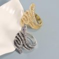 thumbnail image 3 of 1 Anillo en forma de serpiente de viento frío con sentido de alta gama de celebridades de red, diseño de nicho femenino, 3 of 5