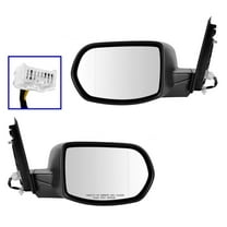 TRQ Mirrors Power Heated Left & Right Pair Set for 12-15 Honda CR-V CRV MRA09306