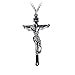 thumbnail image 3 of Alchemy Gothic P912 21 in. Crucifaustan Docteur Faustus Diable Croix Crucifix Pendentif, 3 of 3