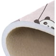 thumbnail image 6 of Dreamtimes Cartoon Panda Balloon Area Rug, 4'x5' Pet & Child Friendly Carpet for Living Room Bedroom Dining Room,Indoor Outdoor Soft Rug Washable Non Slip Comfortable Area Rug, 6 of 6