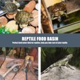 thumbnail image 4 of BRIGHTFUFU 2 comederos para reptiles, contenedor de comida antiescape para lagartijas, herramienta de alimentación para mascotas rastreras, 4 of 7
