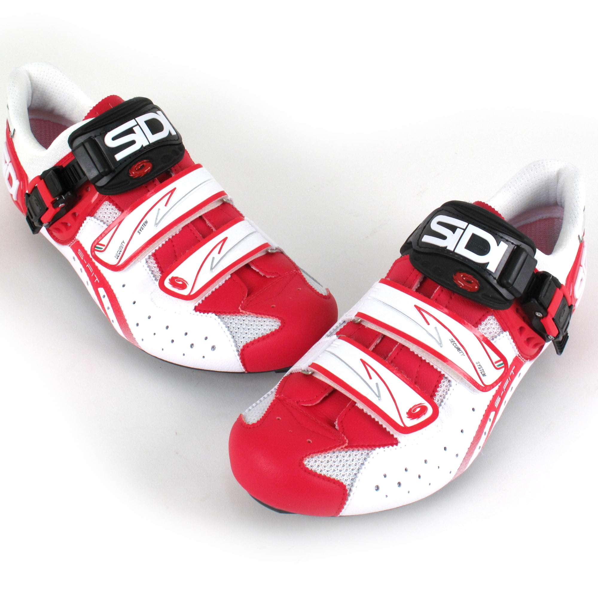 Sidi Genius 5Fit White/Red SZ 36.0 Road Bike Shoes
