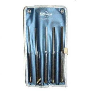 S&G Tool Aid® 14290 - 4-piece 1/8 to 3/8 Brass Pin Punch Set