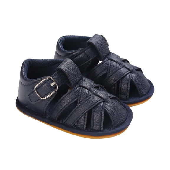 Odeerbi Babies First Walkers Toddler Baby Girls And Boys Cute Sandals Printed Soft Sole Cutout Sandals