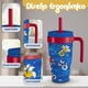 thumbnail image 3 of Magma Life Termo Acero Inoxidable para Niños Mini Flip 532 ml (18 oz), Doble Pared, Tapa Antiderrames con Popote, Mantiene Frío y Caliente, 3 of 7