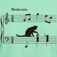 thumbnail image 3 of CafePress - Cat Toying With Note V.2 Dark T Shirt - Men's Classic Graphic Cotton T-Shirt, 3 of 4