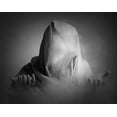 thumbnail image 2 of Badrnia, Radin 32x26 White Modern Wood Framed Museum Art Print Titled - Faceless, 2 of 4