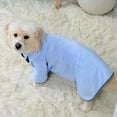 thumbnail image 5 of Pet Pajama With Hood Thickened Luxury Soft Cotton Hooded Bathrobe Quick Drying Super Absorbent Dog Bath Towel Soft Pet Nightwear, 5 of 9