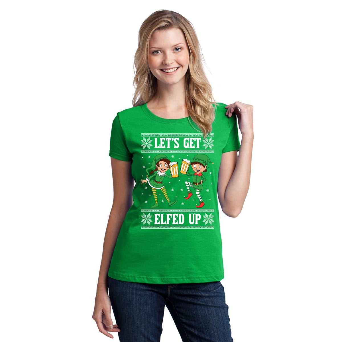 Get Elfed Up Christmas Women's T-shirt 