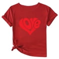 thumbnail image 1 of Camisetas de Manga Corta para Mujeres, Camiseta de Cuello Redondo Impresa de Moda, Primavera Y Verano Casual, 1 of 1