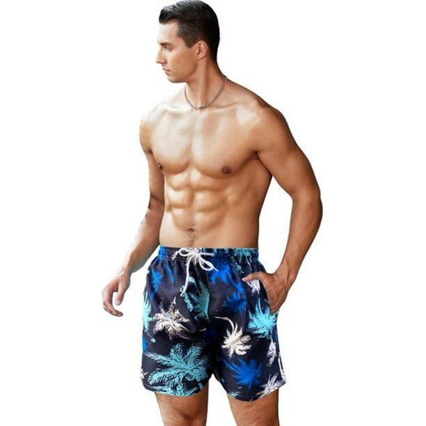 Shorts Hombre Verano Short Playa Traje Bano Con Forro Malla LOLE Short