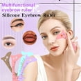 thumbnail image 3 of Beauty Tools Eyebrow Ruler and Eye Makeup Stencil for Precision Lash Lip Cosmetic Easy Use Beauty Tool 1pc, 3 of 3