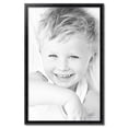 thumbnail image 2 of ArtToFrames 28" x 44" Black Engraved Edges Picture Frame, 28x44 inch Black Wood Poster Frame (WOM-4055), 2 of 8