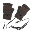 thumbnail image 2 of Guantes de calefacción USB con cubierta para los dedos Guantes de computadora portátil de doble cara para escribir Unisex café de un lado Colcomx Guantes calefactados, 2 of 8