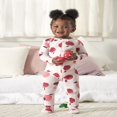 thumbnail image 2 of Pyjama en Coton Ajusté à Pieds pour Bébé et Fillette, Lot de 2, 2 of 10