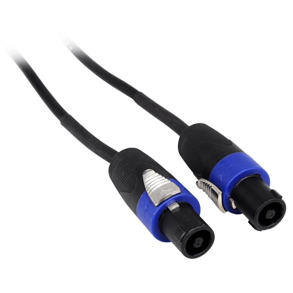 Rockville RCSS1425 25' 14 AWG Speakon to Speakon Speaker Cable 100% Copper